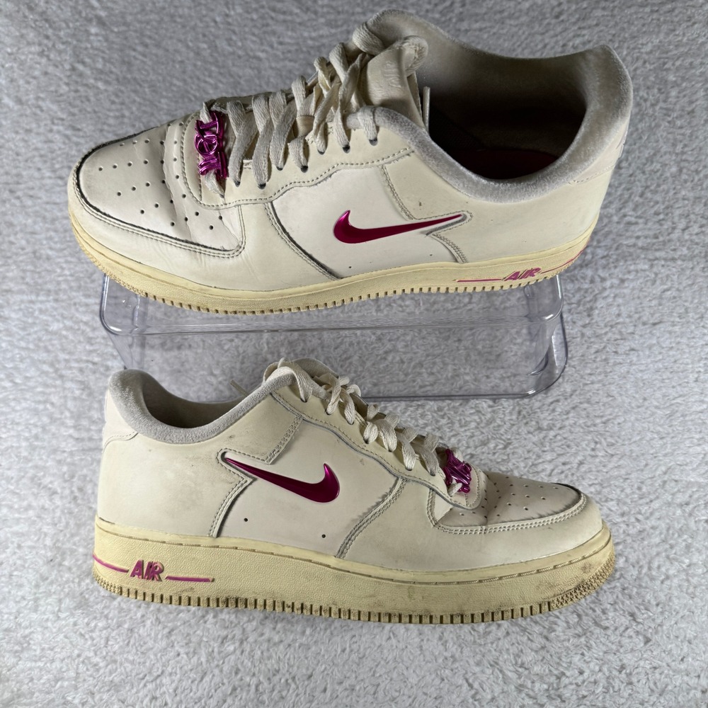 Nike‎ Womens Air Force 1 07 SE AF1 Dance Playful Pink Just Do It Women Size 11